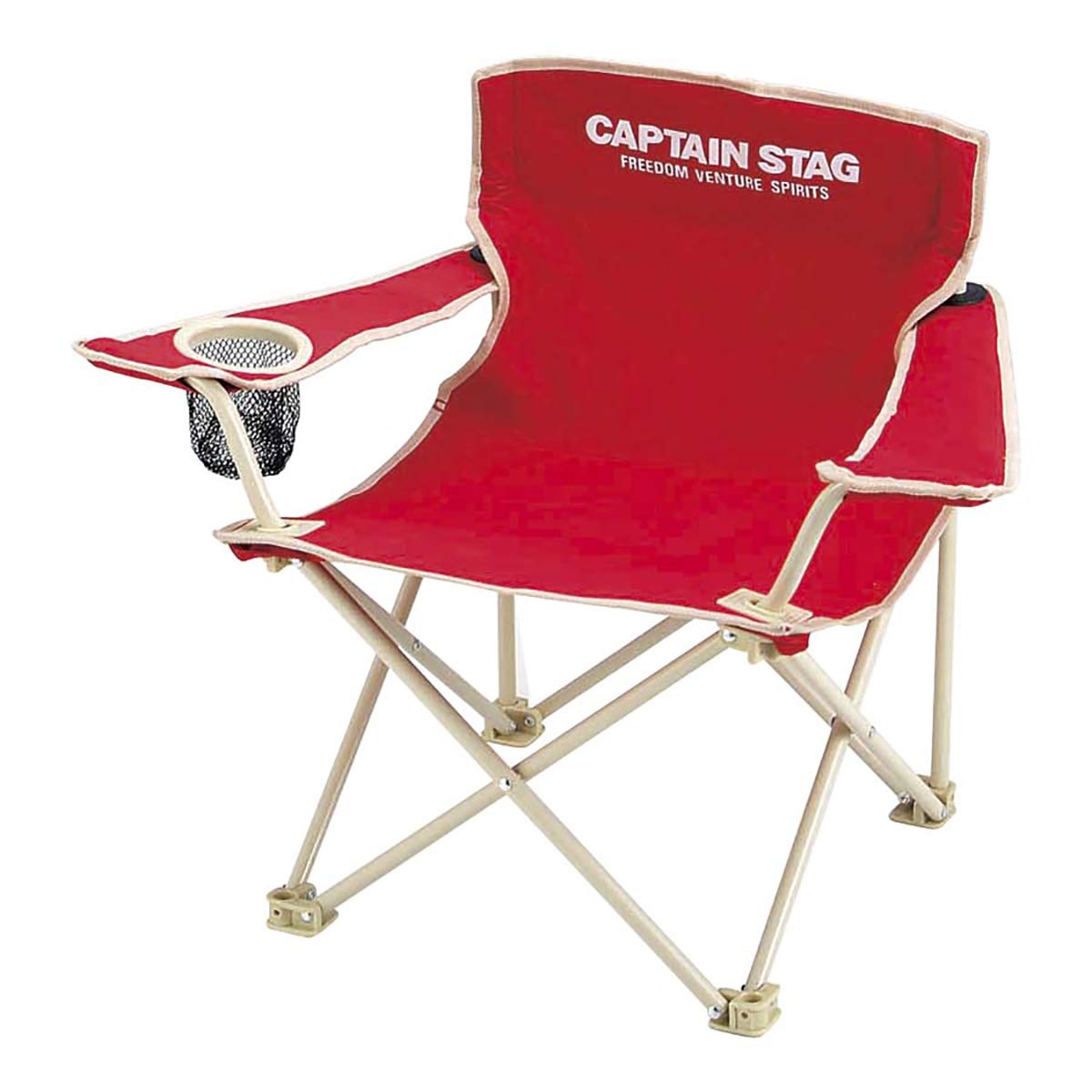 Captain Stagg (Captain STAG) Horn Lounge Chair Mini Red M-3908