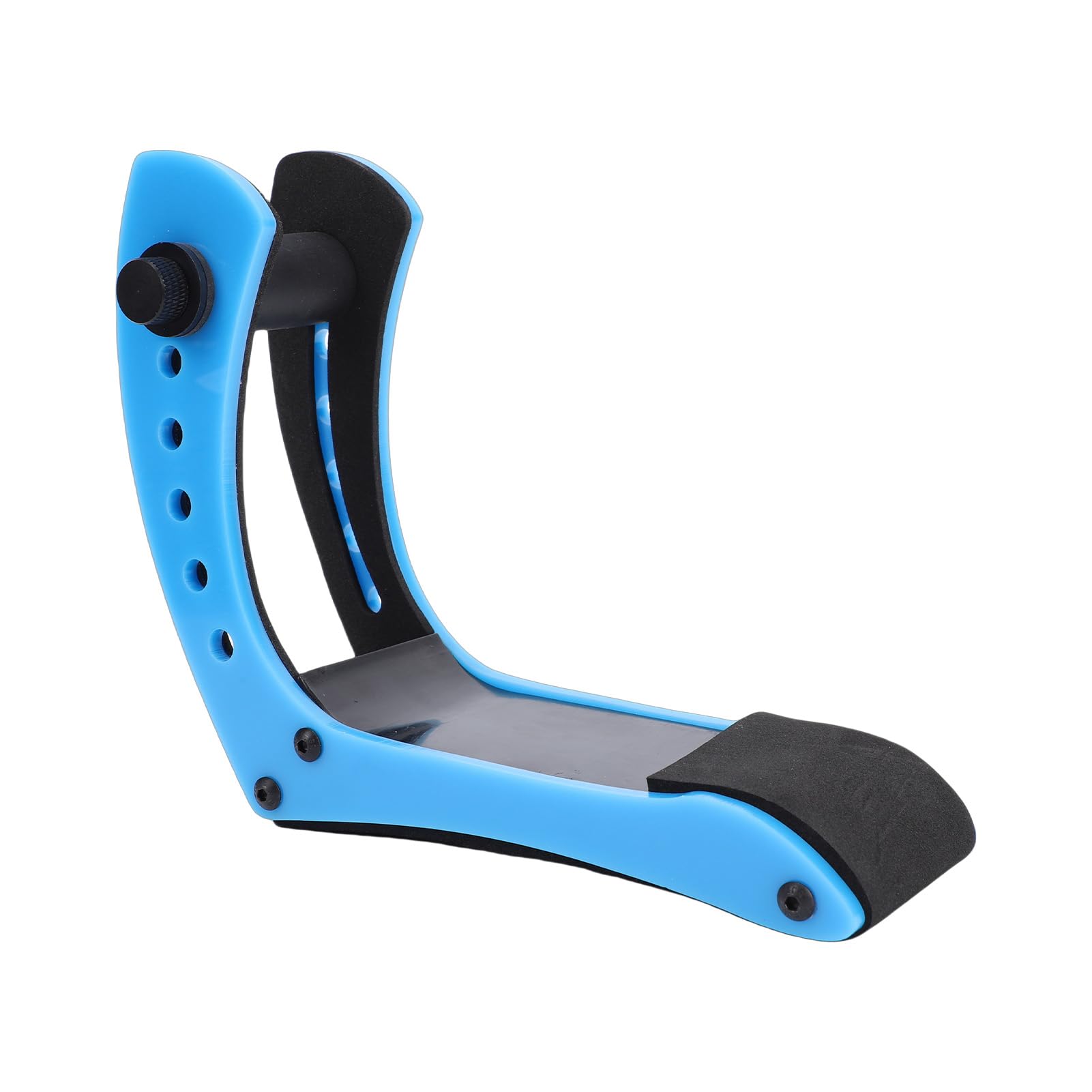 VBESTLIFE Support de Guitare électrique Ergonomique, Hauteur Réglable à 6 Positions, Support de Jambe de Repose-pieds, de Jambe de Guitare électrique (BLUE)