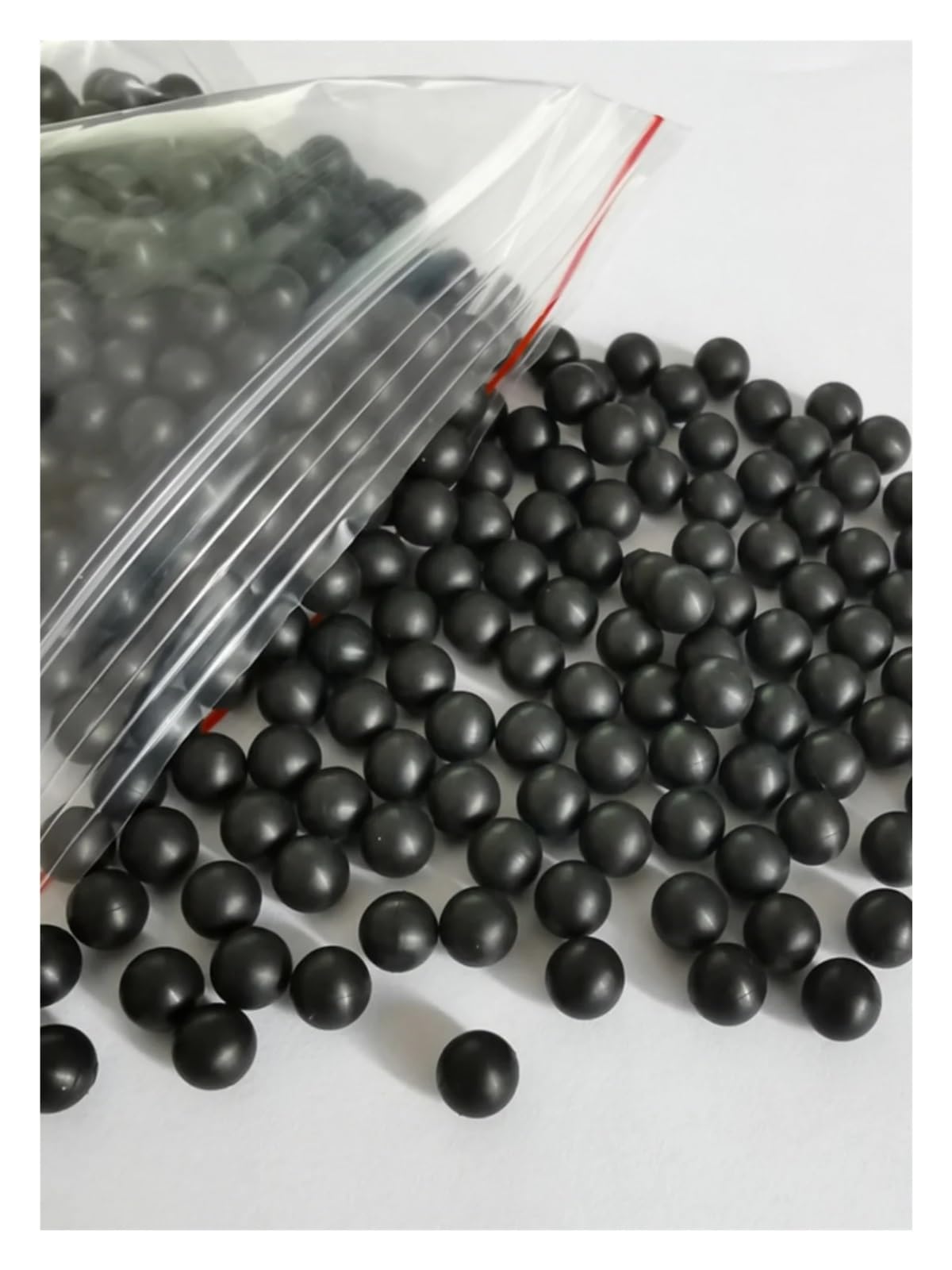 10/30/50/100 pezzi diam. 2 mm-30 mm sfera di gomma piena sfera di gomma vibrante sfera di gomma sfera elastica sfera di gomma resistente all'usura industriale(100PCS,15mm)