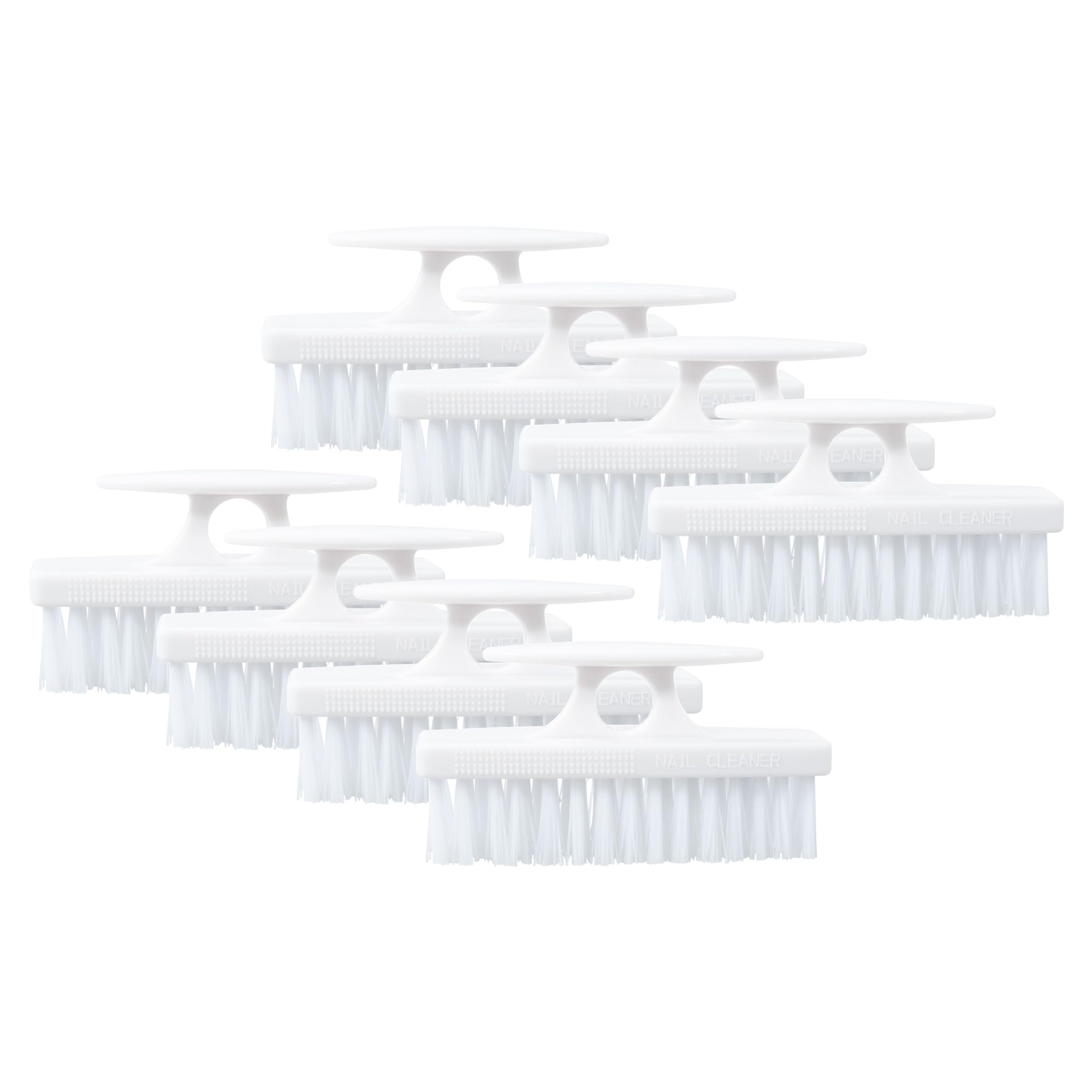 Superio Nail Brush for Cleaning Fingernails, Nail Scrubber Brush, Toe Foot Hands Fingernail Brush Cleaner- Small Scrub Brush- All-Purpose Stiff