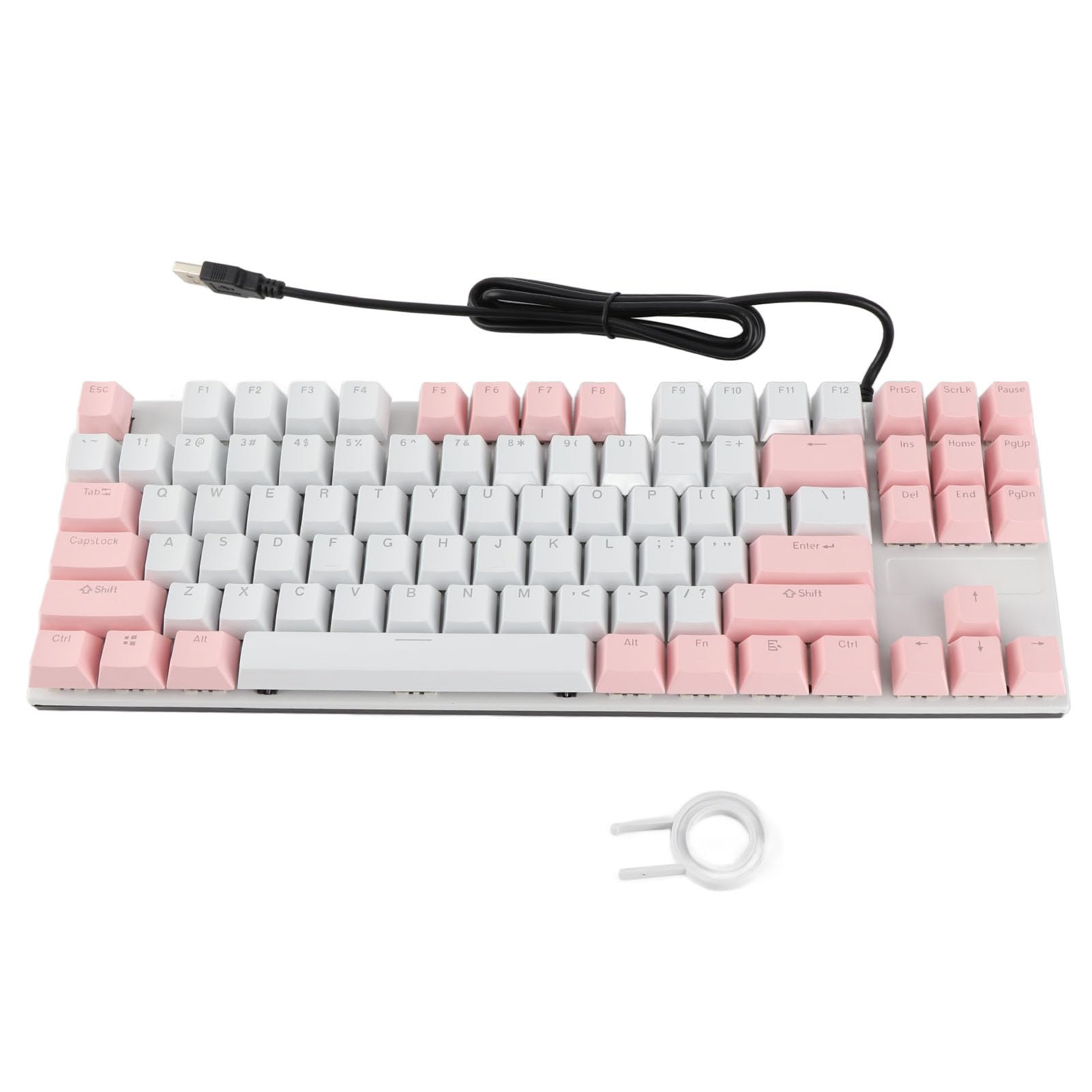 Cocoarm Teclado Mecánico 87 Teclas para Gaming PC