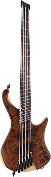 ベース Ibanez EHB1265MS Natural Mocha Low Ibanez Bass Workshop EHB1265MS Natural Mocha Low Gloss Bass Guitar