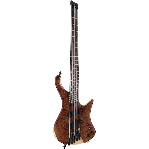 Ibanez Bass Workshop EHB1265MS 5-string Bass Guitar - Natural Mocha Low Gloss
