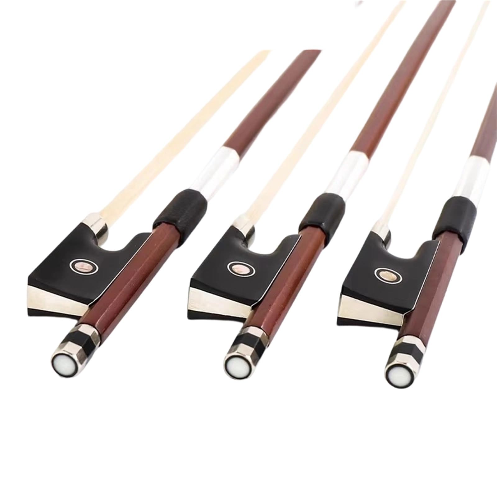 Arcos De Violín Profesionales Arco De Violín Crin Madera Natural Para Práctica Interpretación Exámenes Y Principiantes(1/2)