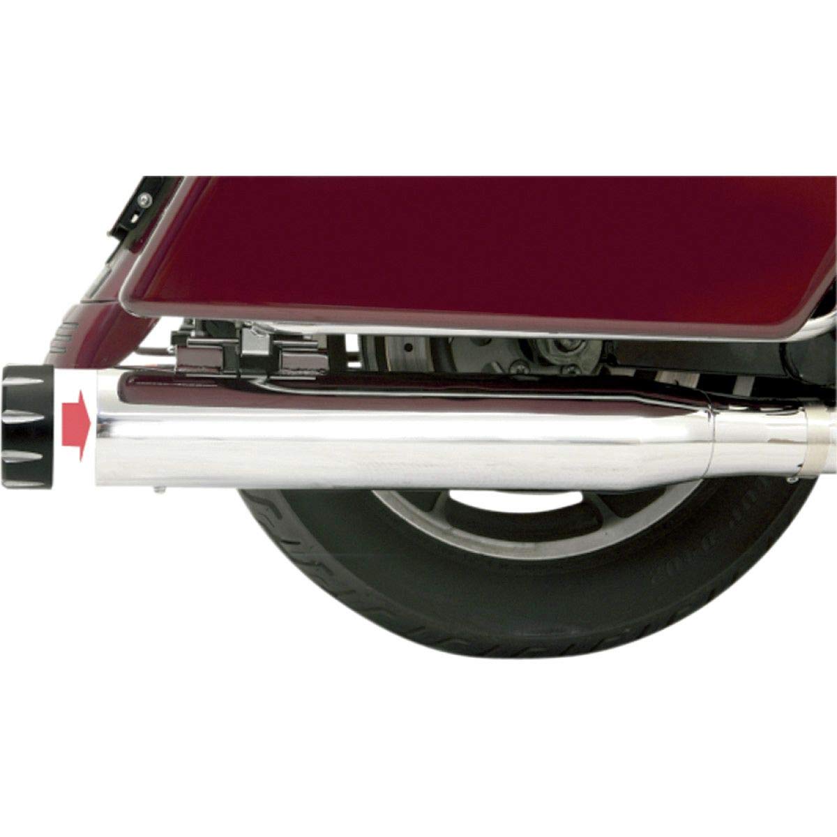 Bassani Xhaust 06-16 Harley FLHX2 Quick Change Series Slip-On Exhaust (Chrome)