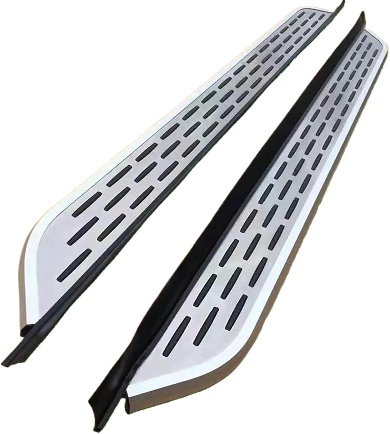 2 Pcs Running Board Side Step Bar Aluminium (with Brackets) Side Running Boards Compatible for Lexus NX 2015-2021