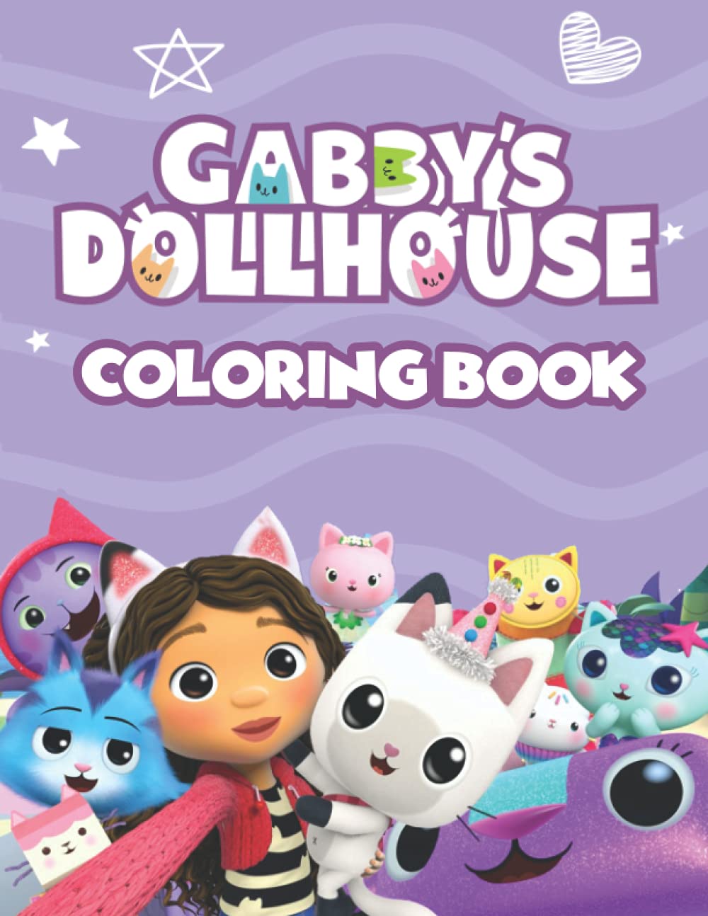 Buy GABBY'S DOLLHOUSE COLORING BOOK: A COOL COLORING BOOK WITH +50 ILLUSTRATIONS OF GABBY'S ...