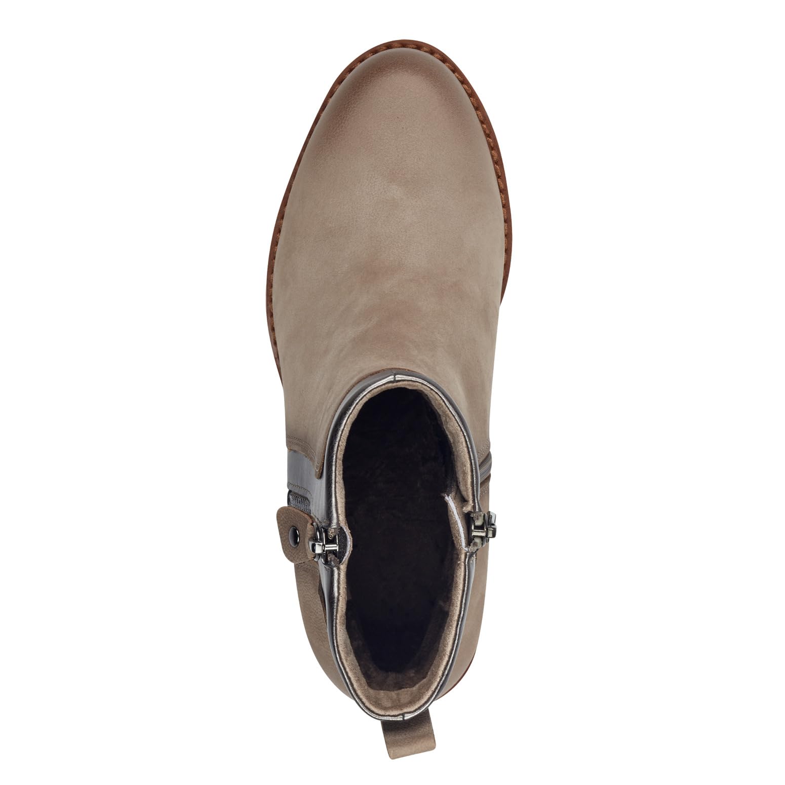 MARCO TOZZI Kobiety Marco Tozzi Damskie Botki Z Zamkiem Błyskawicznym + Slipy 2-25064-43Moda — buty
