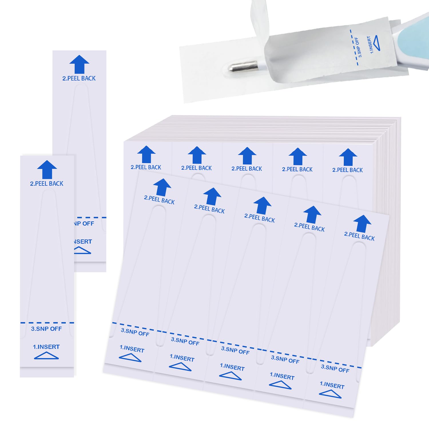 100pcs Disposable Probe Cover Pet Thermometer Protector Disposable Cover Digital Thermometer Hygienic Probe Case-image-48