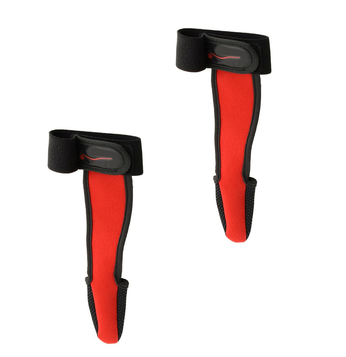 Futaba Non Slip Single Finger Protector Glove for Fishing - Pack of 2 - Red 2