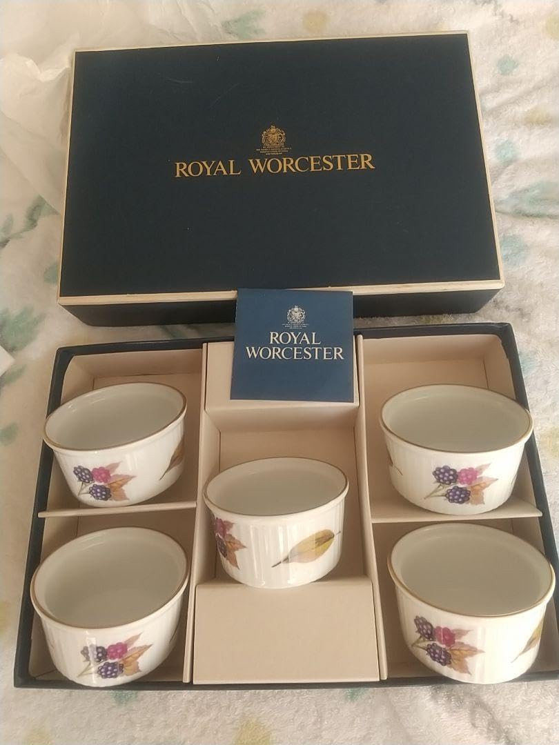 再 ≪新 ≫ROYAL WORCESTERココット皿5個セット