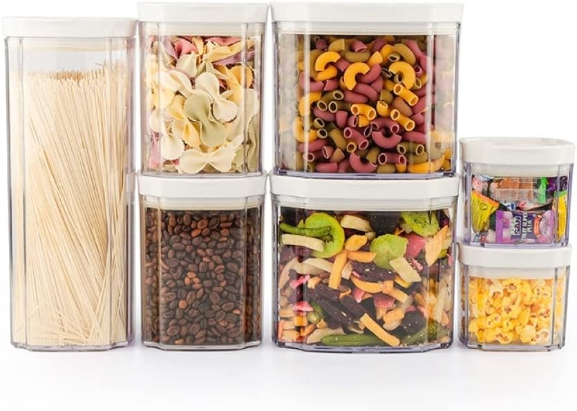 MIN68 Airtight Food Baking Storage Container 7Pc Set