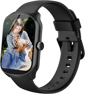 STECEi Smartwatch Uomo Donna, Schermo Curvo HD da 1,95'' Impermeabile IP68, Inchiostro