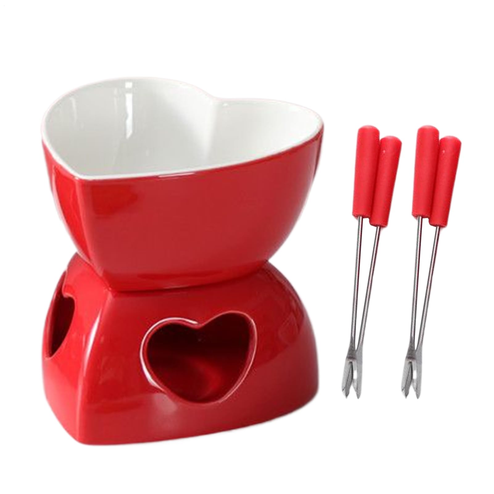 Mug à fondue mini pour fromage et beurre avec bougie chauffante maison