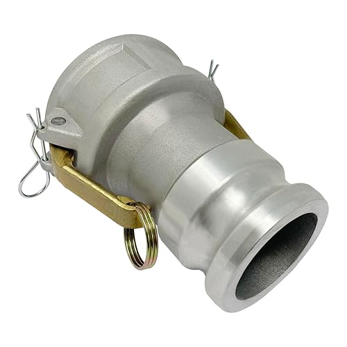 Miniatura 8 de Gloxco Tipo de aluminio DA leva y ranura de manguera de montaje, reductor, 3 "Camlock hembra x 2" Camlock macho (CAM-3020-DA-AL)