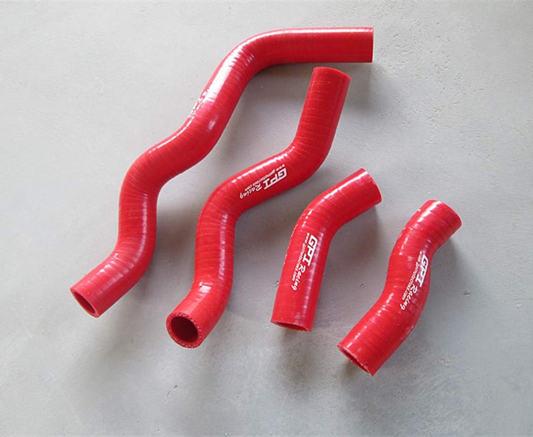 silicone radiator hose for Kawasaki KLX250 KLX 250 1993-2010 1994 1995 1996 (Red)