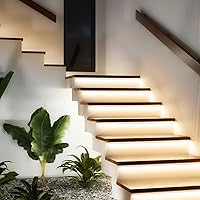 Vista 5 de iNextStation 12V Warm White LED Strip Lights 16.4FT, Flexible Silicone Neon Rope Light, Waterproof, Cuttable, Dimmable & Linkable, for Cabinet