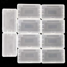 Plastic Game Cartridge Case Storage Box Protector Holder Dust Cover Replacement Shell for Nintendo GBA Gameboy Advance SP GBM 10pcs