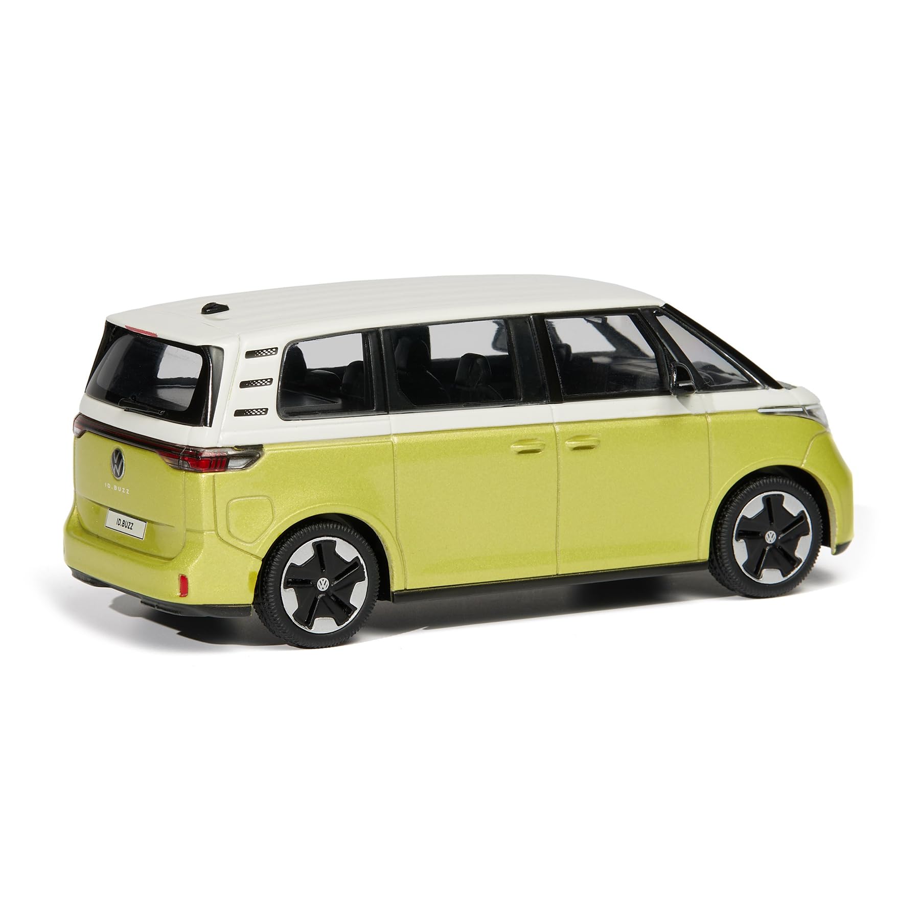 Volkswagen 1T3099300D1B Modellauto ID.Buzz Miniatur, Maßstab 1:43, weiß/gelb