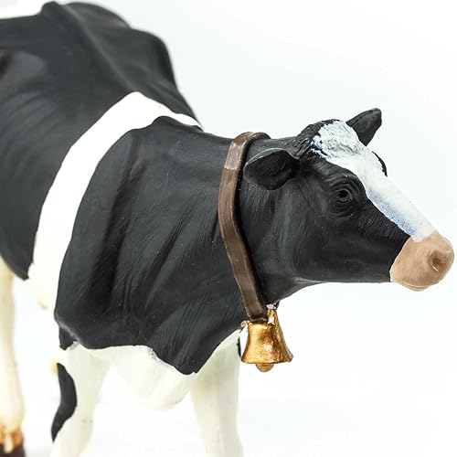 Miniatura 6 de Safari Ltd. Holstein Figura de vaca – Figura detallada de plástico de 5 pulgadas – Divertido juguete educativo para niños, niñas y niños a partir de