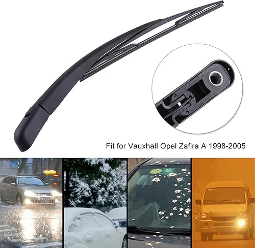 Miniatura 4 de WouND Juego de limpiaparabrisas trasero, para Opel Zafira A 1998 1999 2000-2005 para todas las estaciones de goma natural