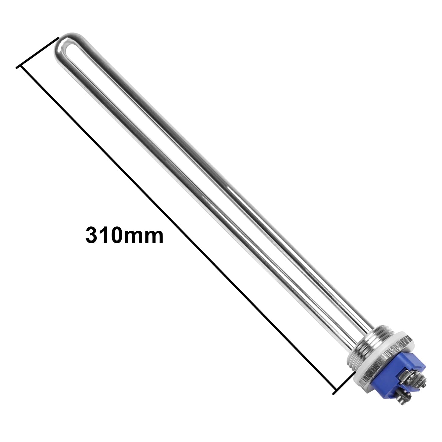 DERNORD 120V 2500W Water Heater Element Screw-in Heating Element High Watt Density