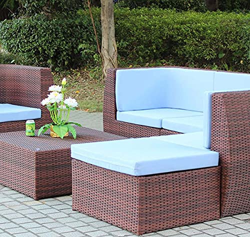 Waigg Kii Cuscino per panca da giardino, 100 x 50