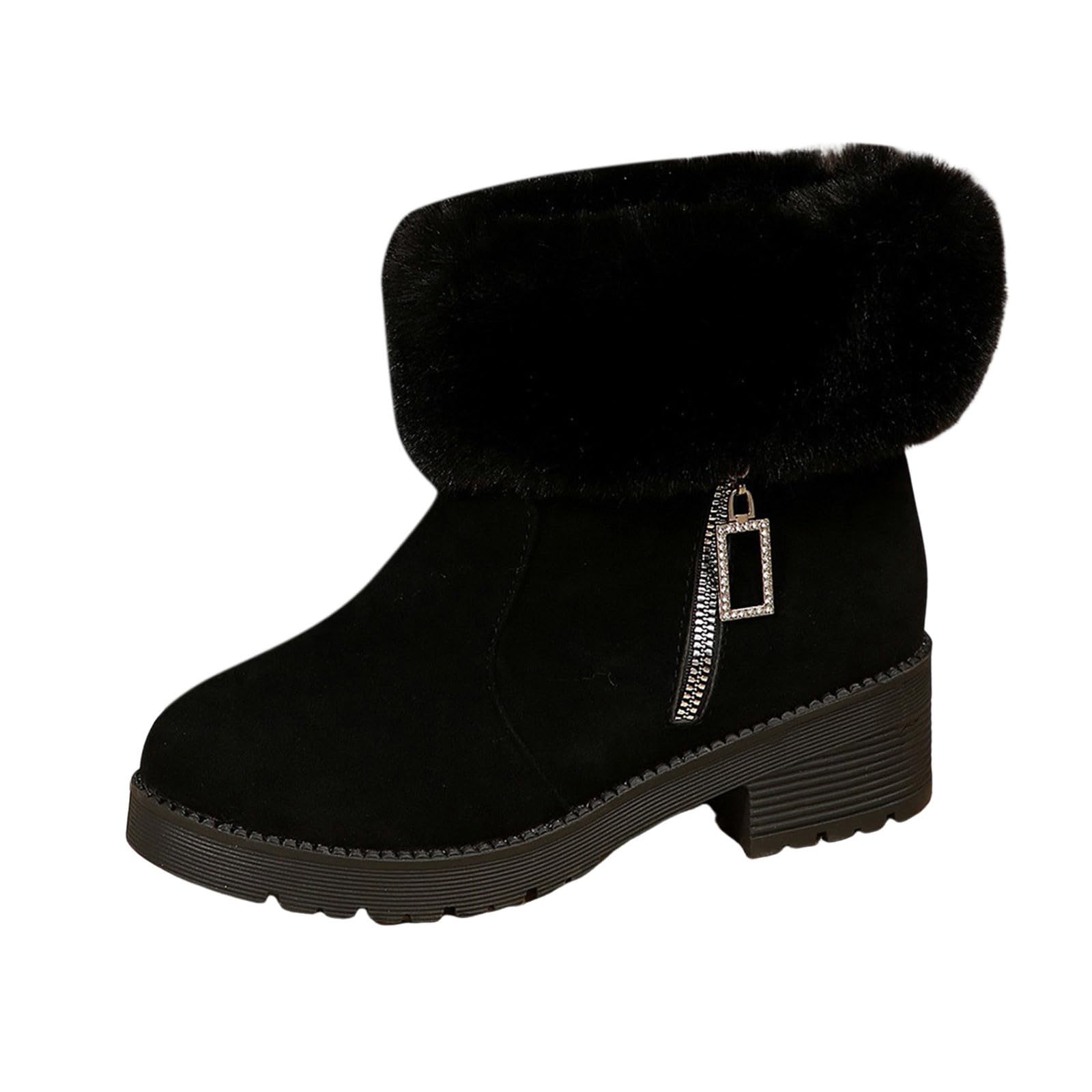Apres Ski Femme Bottes De Neige Grand Froid Botte Hiver Imperméable Chaussures D'hiver Bottines Bottine Chaussure Fourrées Raquette Boots Randonnée Chaude Apres-Ski Botas Glacia Barefoot Pour