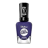 Vista 41 de Sally Hansen Miracle Gel Esmalte de uñas de calidad de salón Fórmula tipo gel, sistema de dos pasos, no necesita luz UV, larga duración Opaco