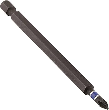 Irwin Tools 1837439 Impact Performance Series Phillips Power Bit #1, 4"