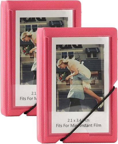 Mini álbum de fotos de película instantánea Polaroid para película de 3 pulgadas Fujifilm Instax Mini 12 11 9 99 8 7+ 40 EVO, HP Sprocket, tarjetas