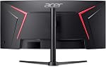 Acer Nitro XZ0 34” Ultrawide Curved Gaming Monitor | QHD 3440x1440 | AMD FreeSync Premium | HDR 10 | 240Hz | 1ms | Display Port & 2xHDMI (2 yr Manufacturer Warranty) (Renewed)