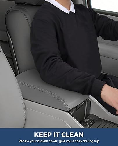 Miniatura 4 de ISSYAUTO - Cubierta para reposabrazos para conductor