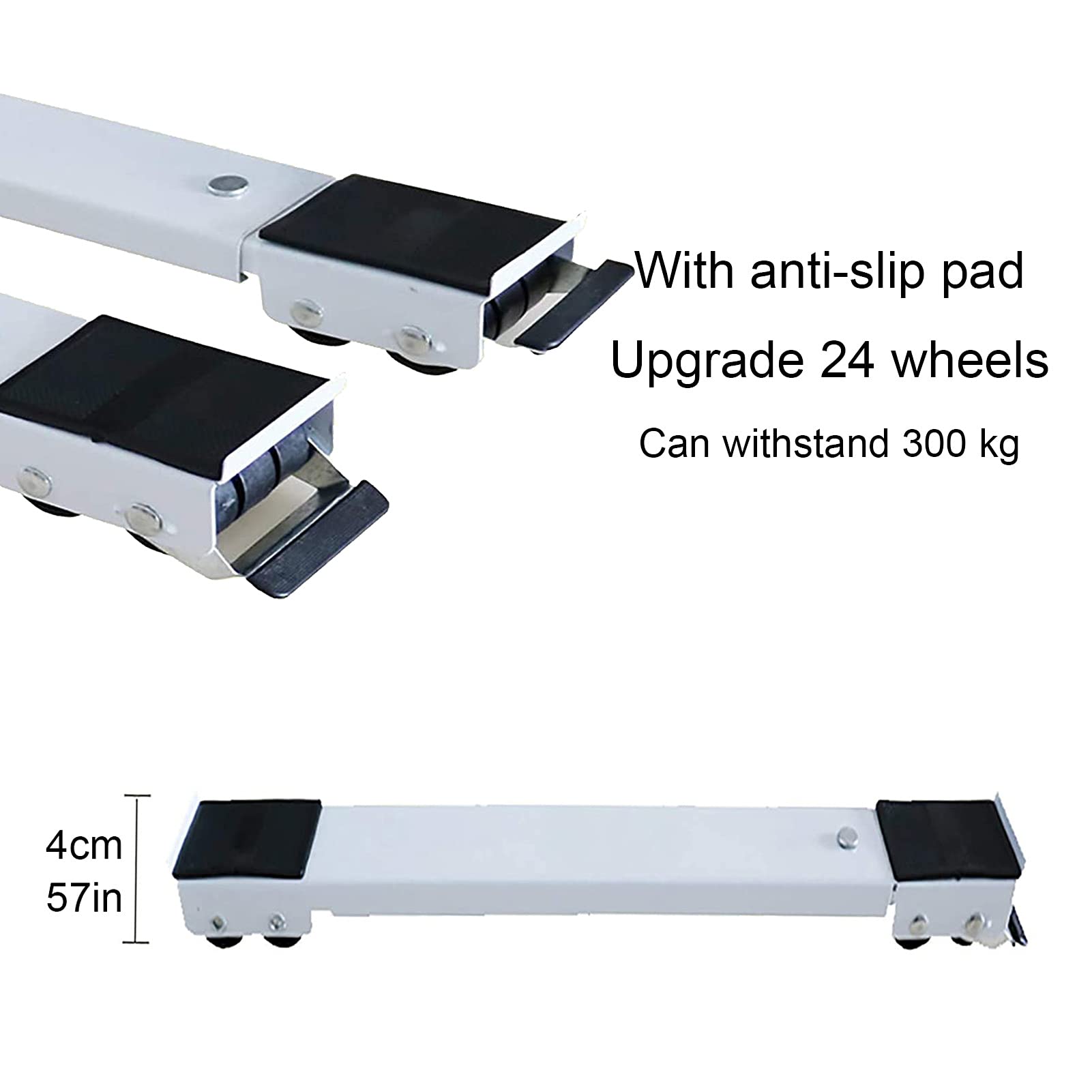 Transportwalze Für Waschmaschinen, Trockner Und Andere Großgeräte Bis 300 Kg, Ausziehbar Von 45-70 cm
