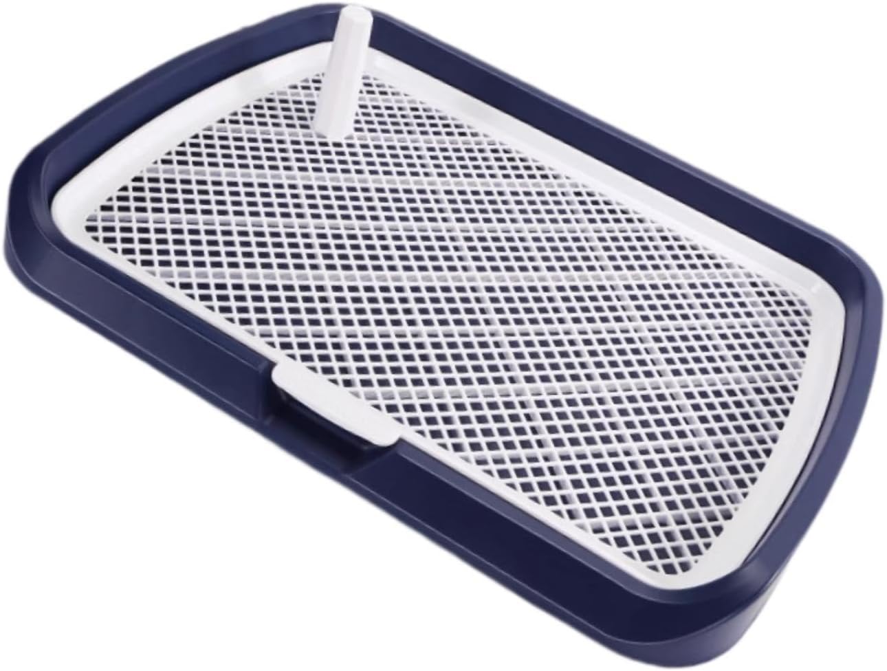 Generic Dog Potty Pee Pad Holder Portable Pet Training Toilet for Indoor Porch Floor Small and Medium Dogs Puppy, Navy