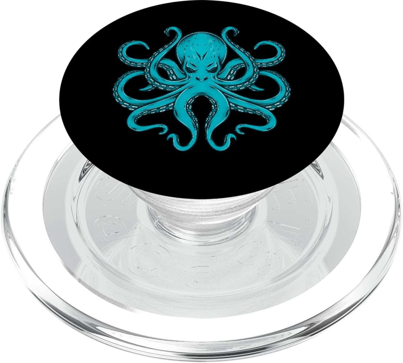 Cool Octopus Accessory Boys Men Kraken Ocean Blue Octopus PopSockets MagSafe PopGrip for iPhone