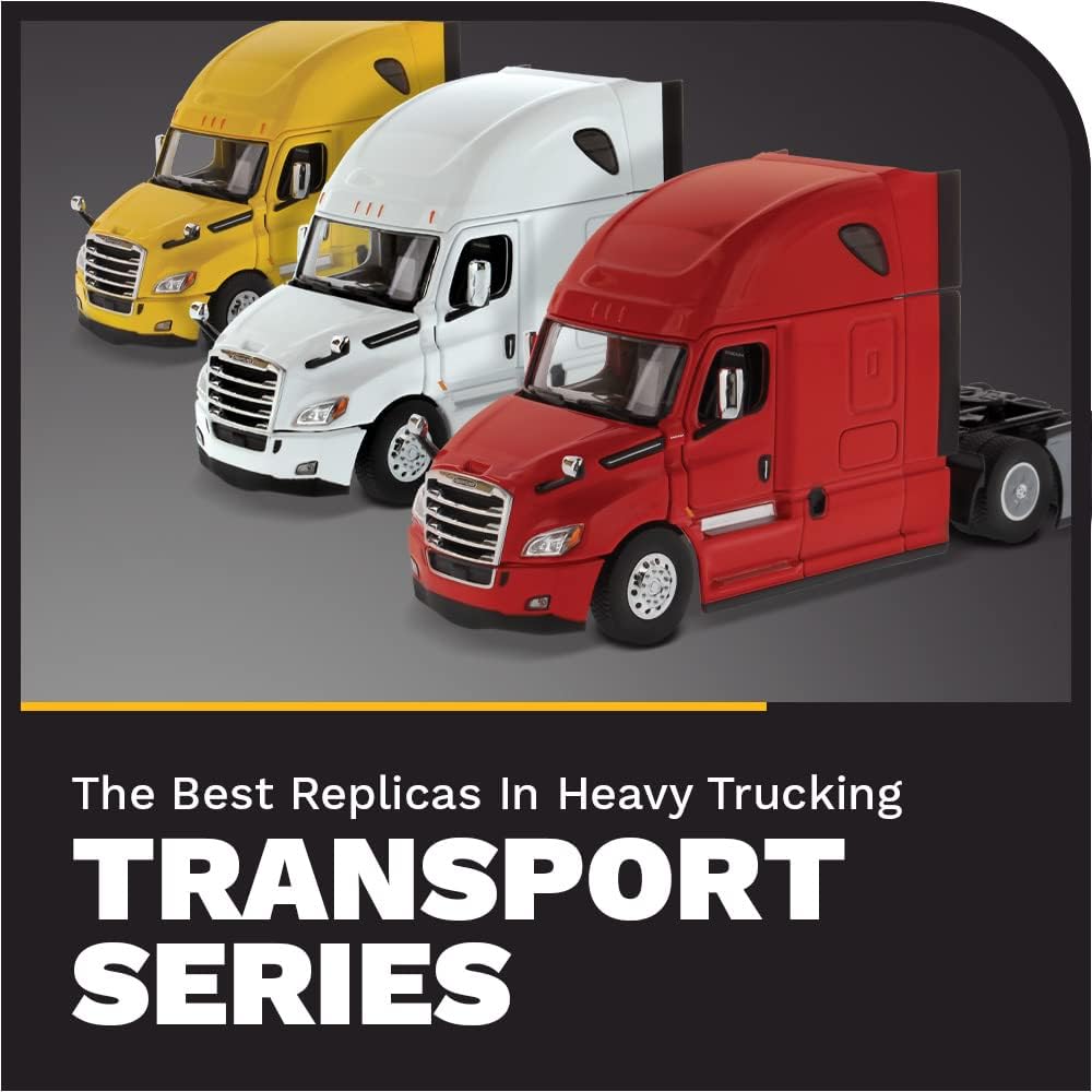 Freightliner New Cascadia Sleeper Cab Truck Tractor Yellow 1/50 Diecast Model by Diecast Masters