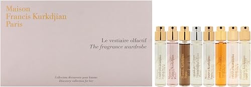 The Fragrance Wardrobe For Her by Maison Francis Kurkdjian for Women - 8 Pc Gift