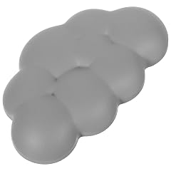 Keyboard Wrist Rest Memory Foam Small Cloud Shape Gray Ergonomic Wrist Support Pad for Office Computer and Laptop