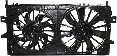Miniatura 4 de Conjunto de ventilador de refrigeración para PONTIAC GRAND PRIX 2005-2008IMPALA 2006-2013IMPALA LIMITED 2014-2016 Dual