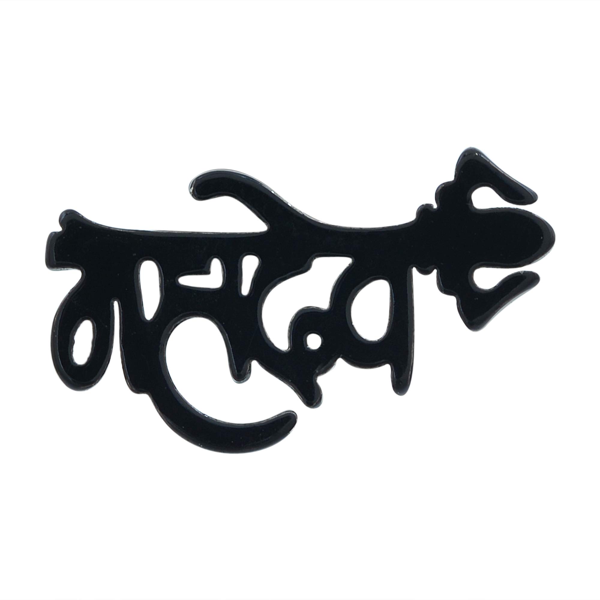 Matt Black 316 Surgical Steel Mahadev Trishul Screw Back Single Ear Stud Earring Piercing Jewelry For Men/Women-image-1