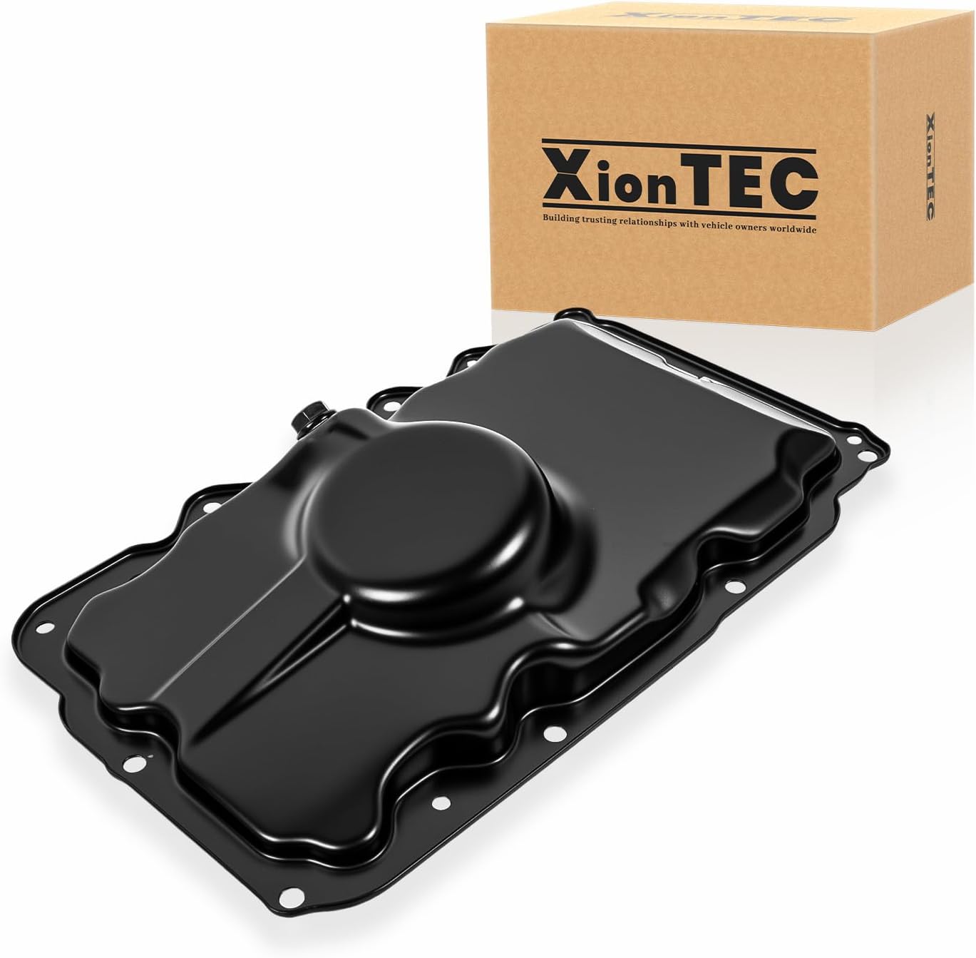 Engine Oil Pan with Drain Plug Compatible with Ford Mustang 2005-2010, Explorer/Sport/Sport Trac 1997-2010, Ranger 2001-2011 & Mazda B4000 2001-2010 & Mercury Mountaineer 1998-2010, 264-045