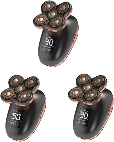 FRCOLOR 3 piezas de afeitadora para hombres Maquina De Afeitar para Hombre Máquina de afeitar 5 Máquinas de afeitar de cabeza Máquinas de afeitar