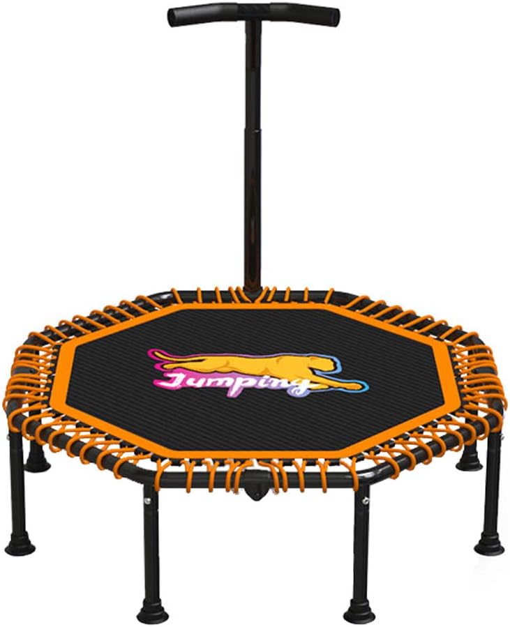 trampolino fitness per adulti con maniglia