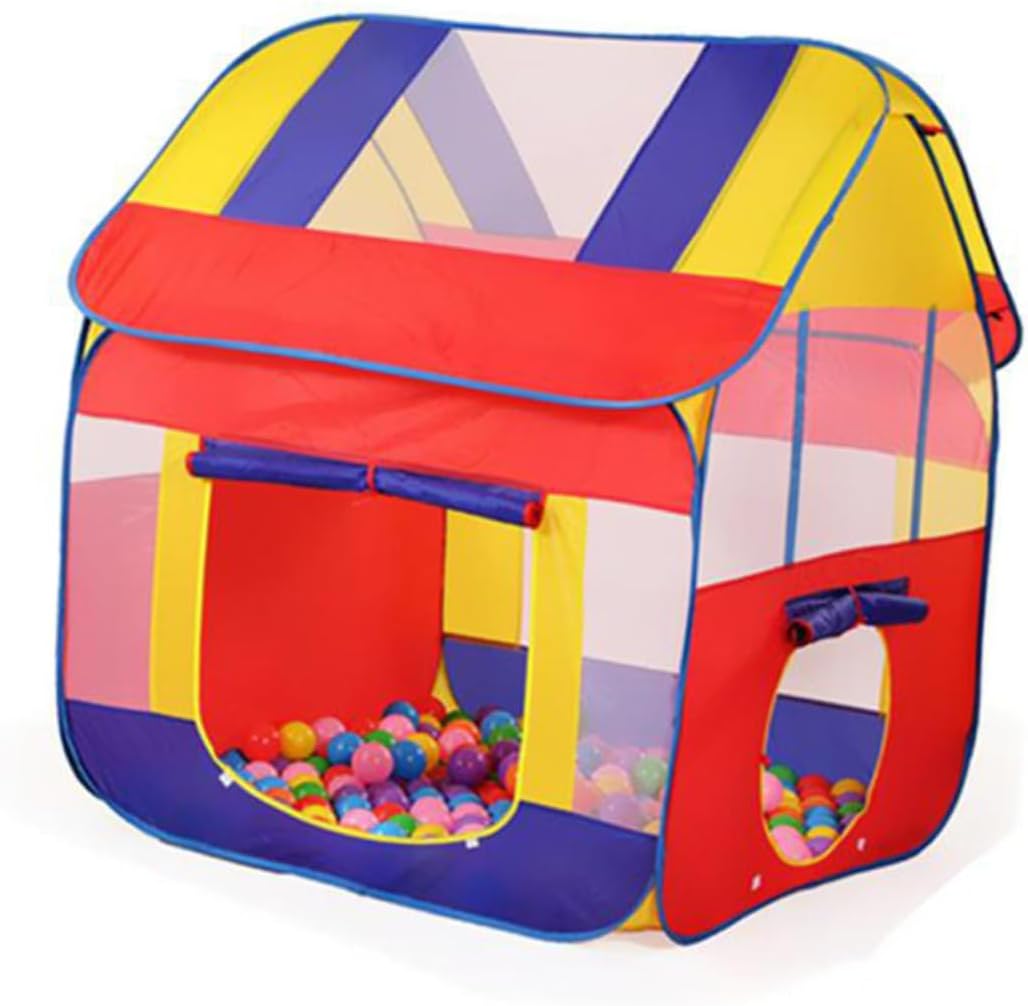 Foldable Play Tent Spacious Indoor Outdoor Castle for Boys Playhouse for Imaginative Adventures
