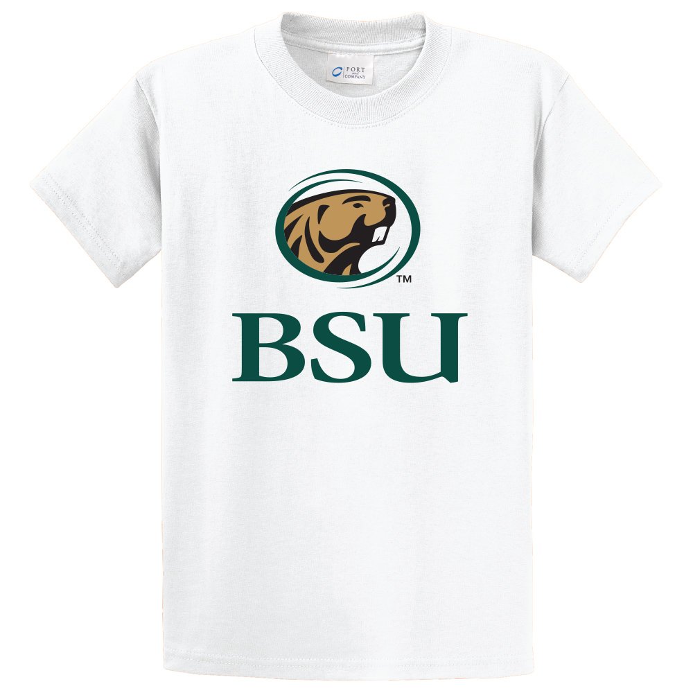 Campus Merchandise NCAA Oakland Golden Grizzlies Short Sleeve Tee, Small, White — view 29