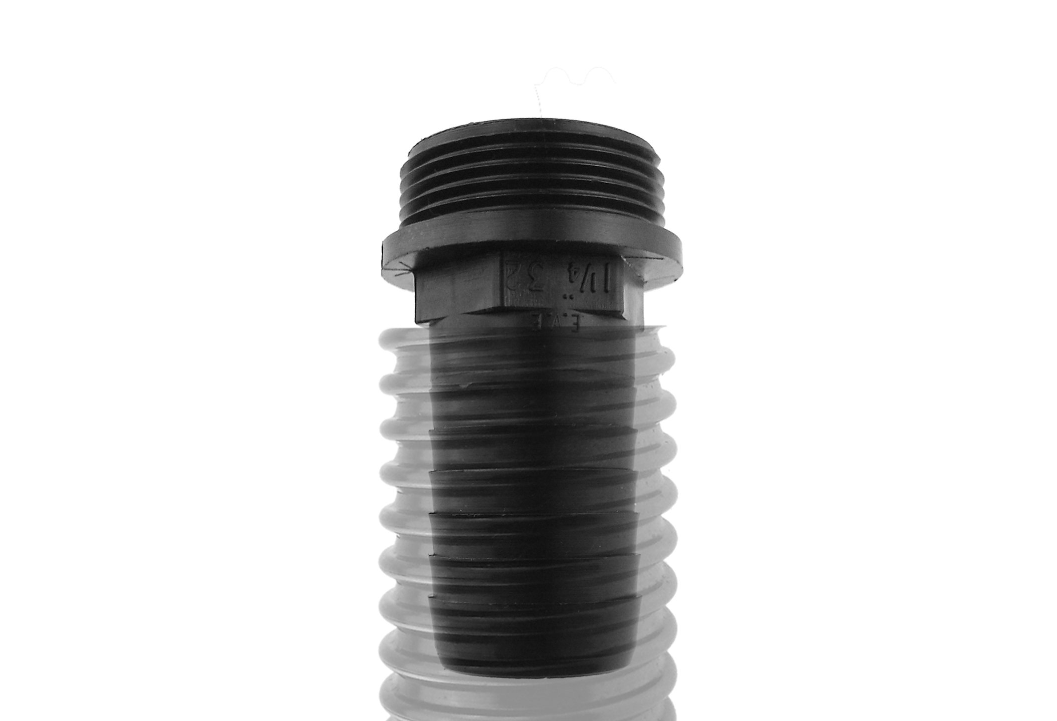 Cost Wise Black Barb-Thread Hosetail Adaptors,Ideal To Link Pumps,Filters And Tanks To 32Mm Pipe((1.25" Bsp-32Mm Barb) 1.25Mm Bsp Thread Measures 41.9Mm Across The Thread