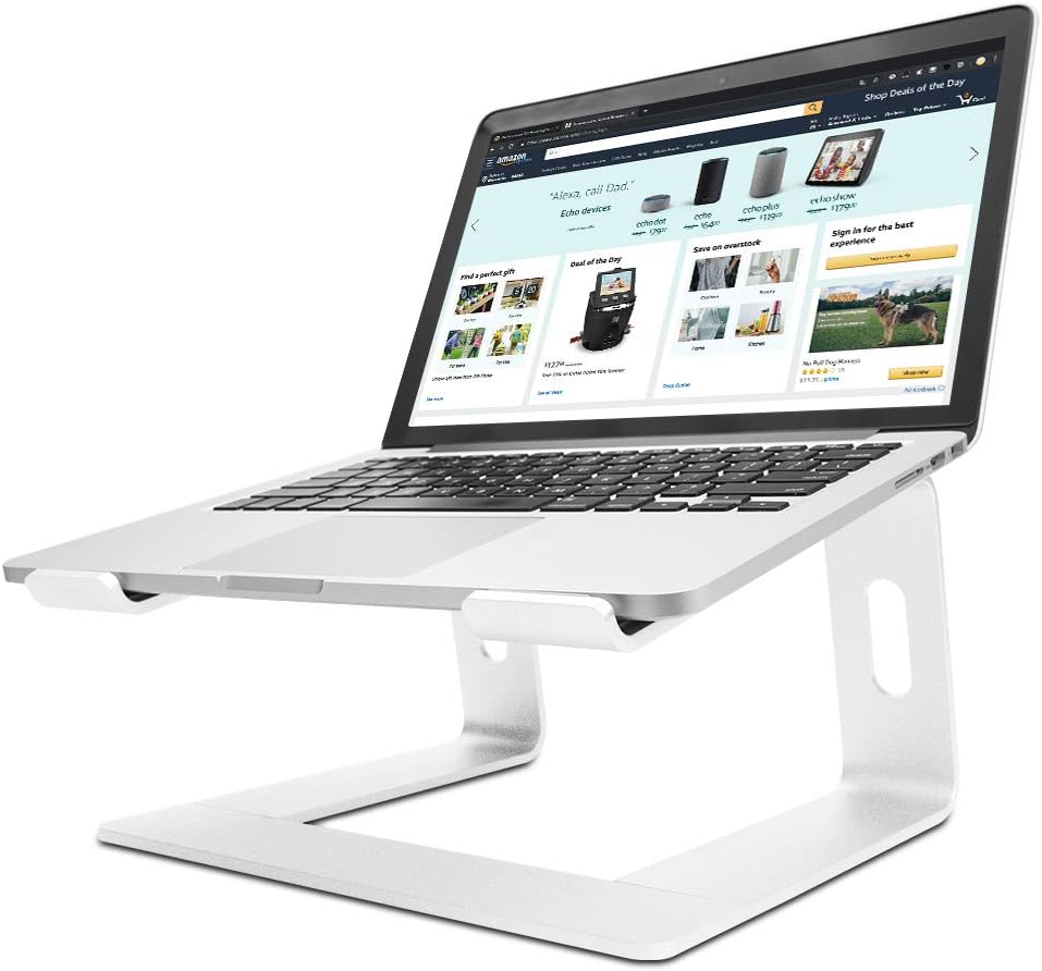 LONGKO Notebook-Ständer aus Aluminum, Universal Laptopständer mit ...