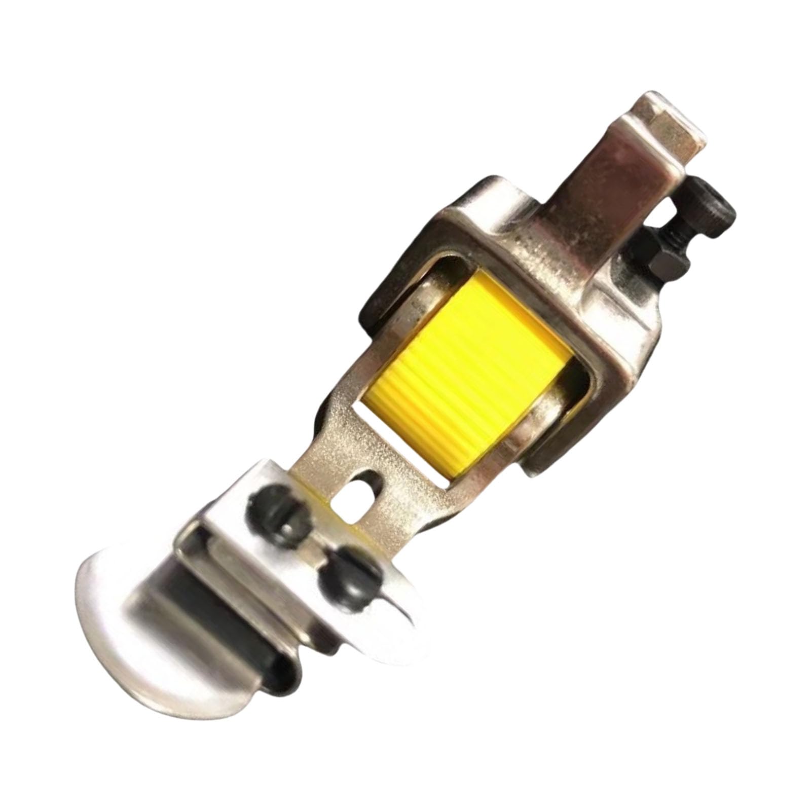 Sewing Machine Roller Presser Foot 6mm Hemming Narrow Roller Feet for Curtains Bedding Stitching Adjustable Hemmer