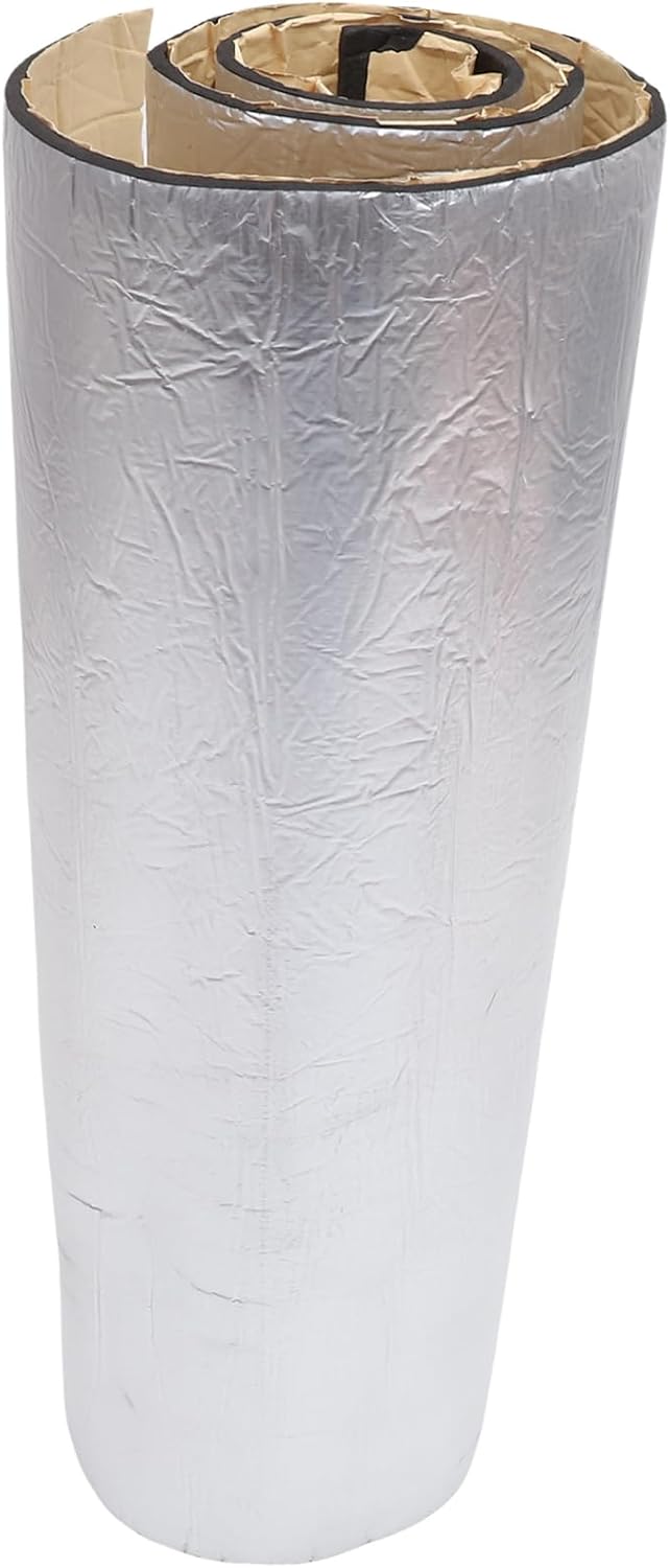 jojofuny 1Pc Sound Insulation Pad for Car Reduction Soundproof Panel Durable Automotive Sound Dampening Mat for Soundproofing and Easy Application